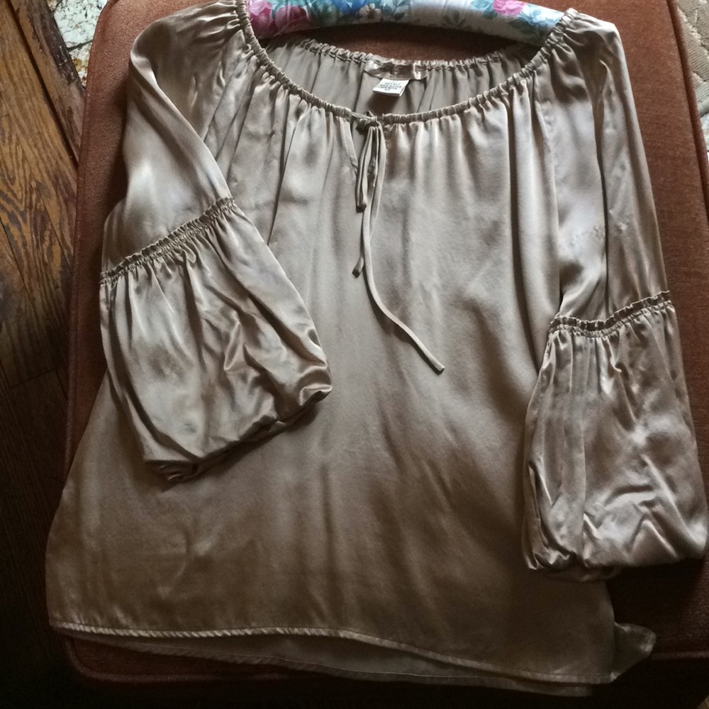 Peasant style blouse